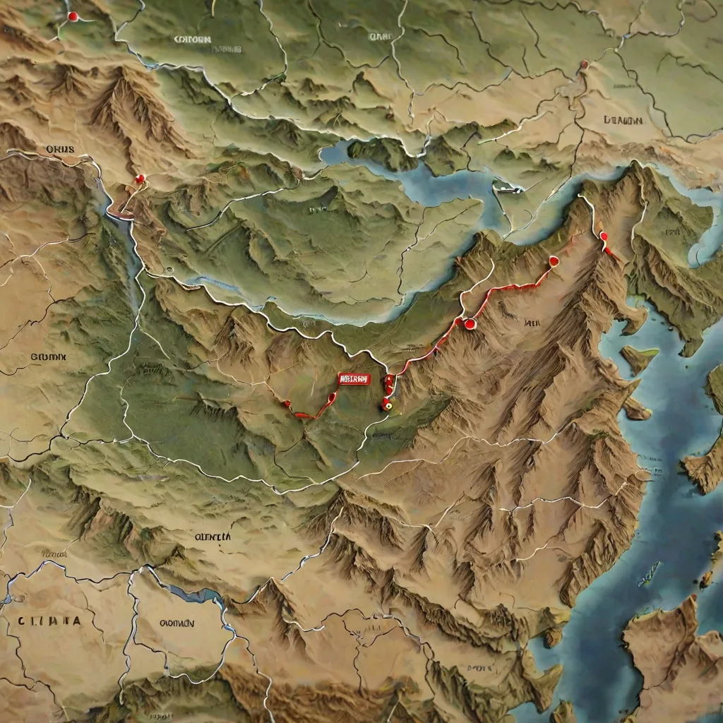 Jakie kraje graniczą z Chinami?